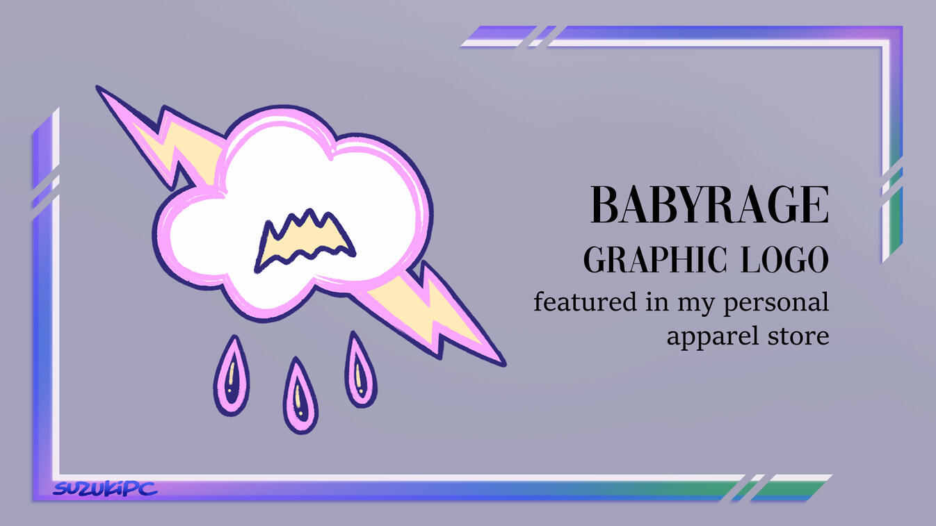 BabyRage Graphic Logo