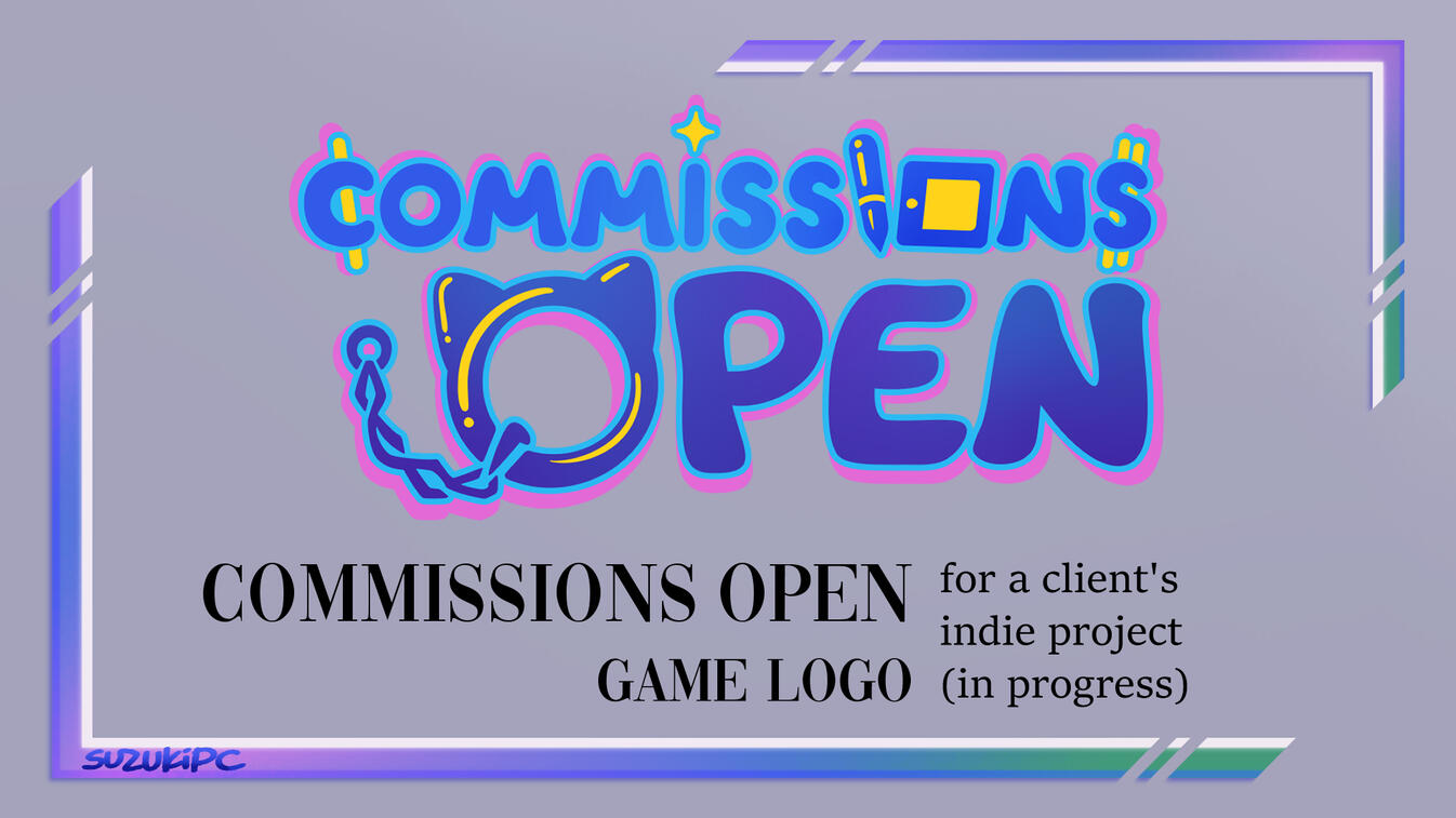 Commissions Open Logo