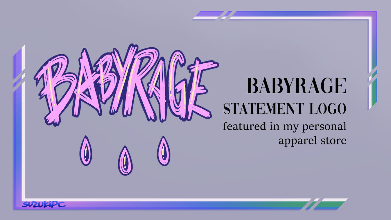 BabyRage Statement Logo