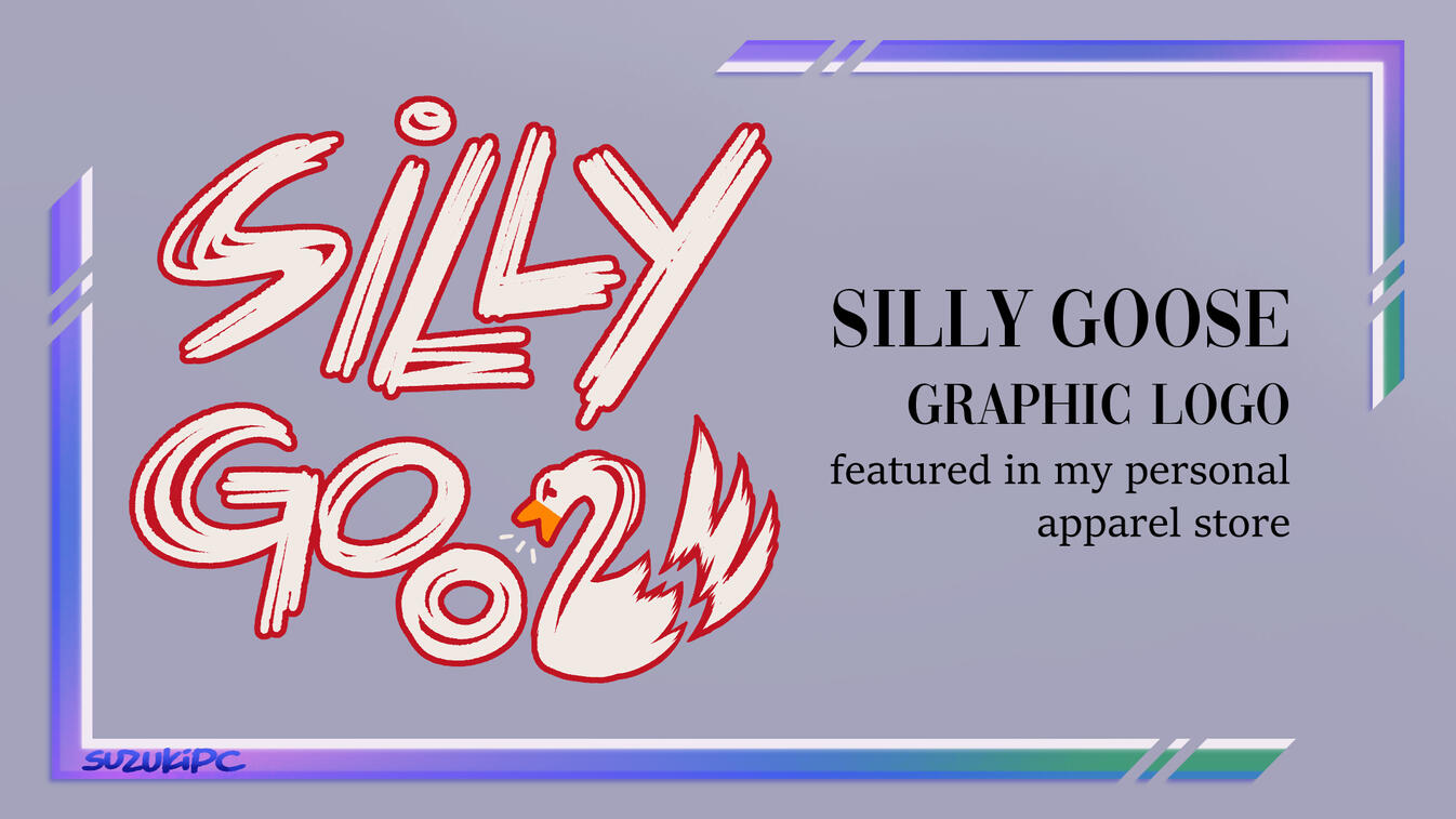 Silly Goose Graphic Logo