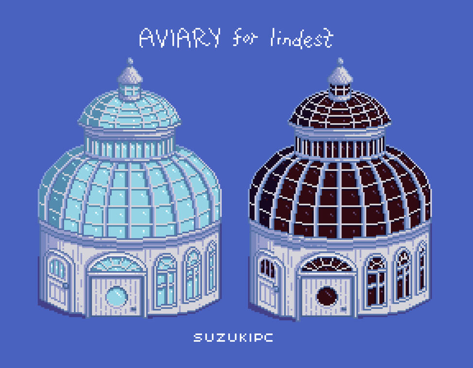 Aviary for lindest