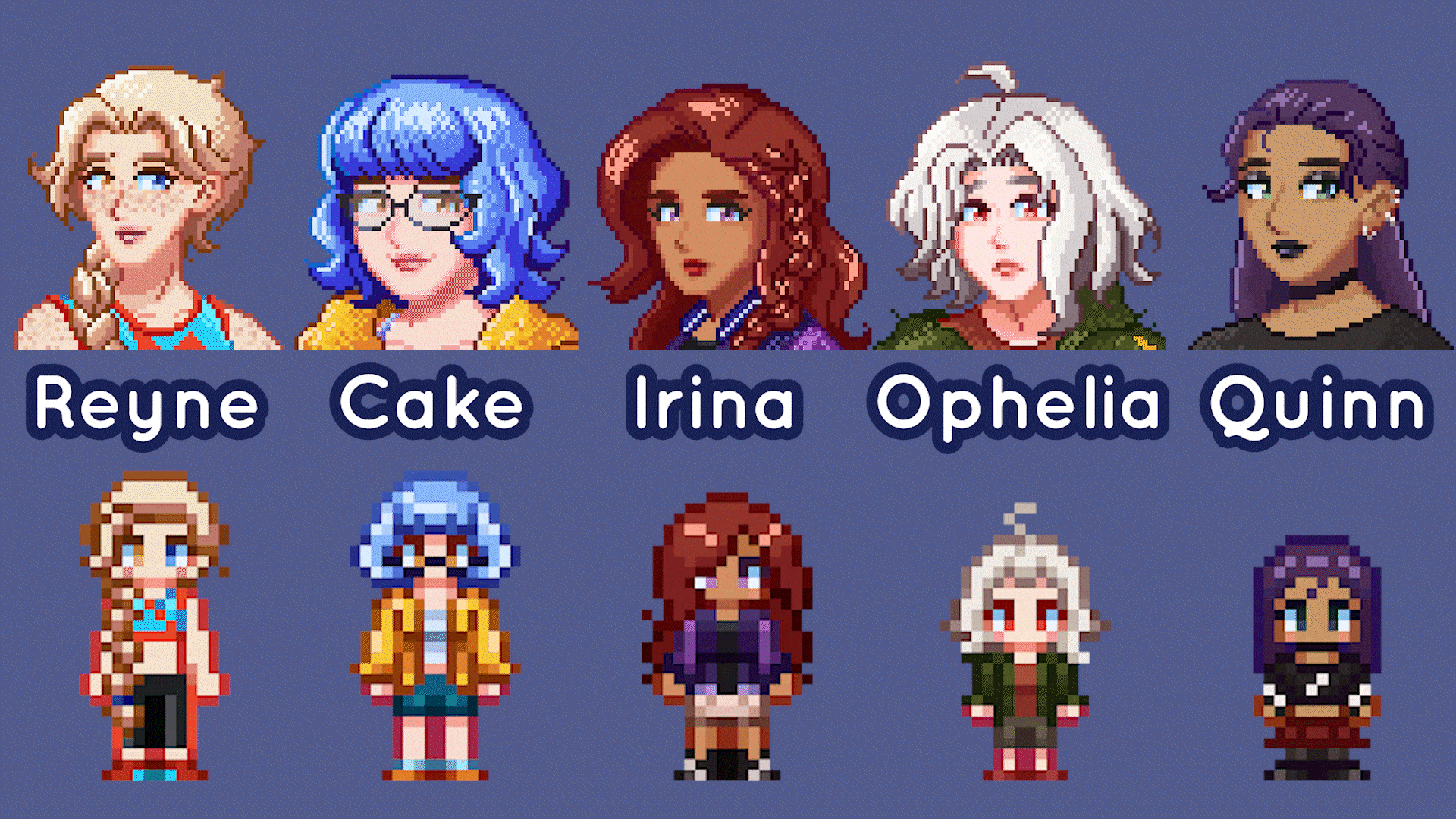 Portraits &amp; Sprites