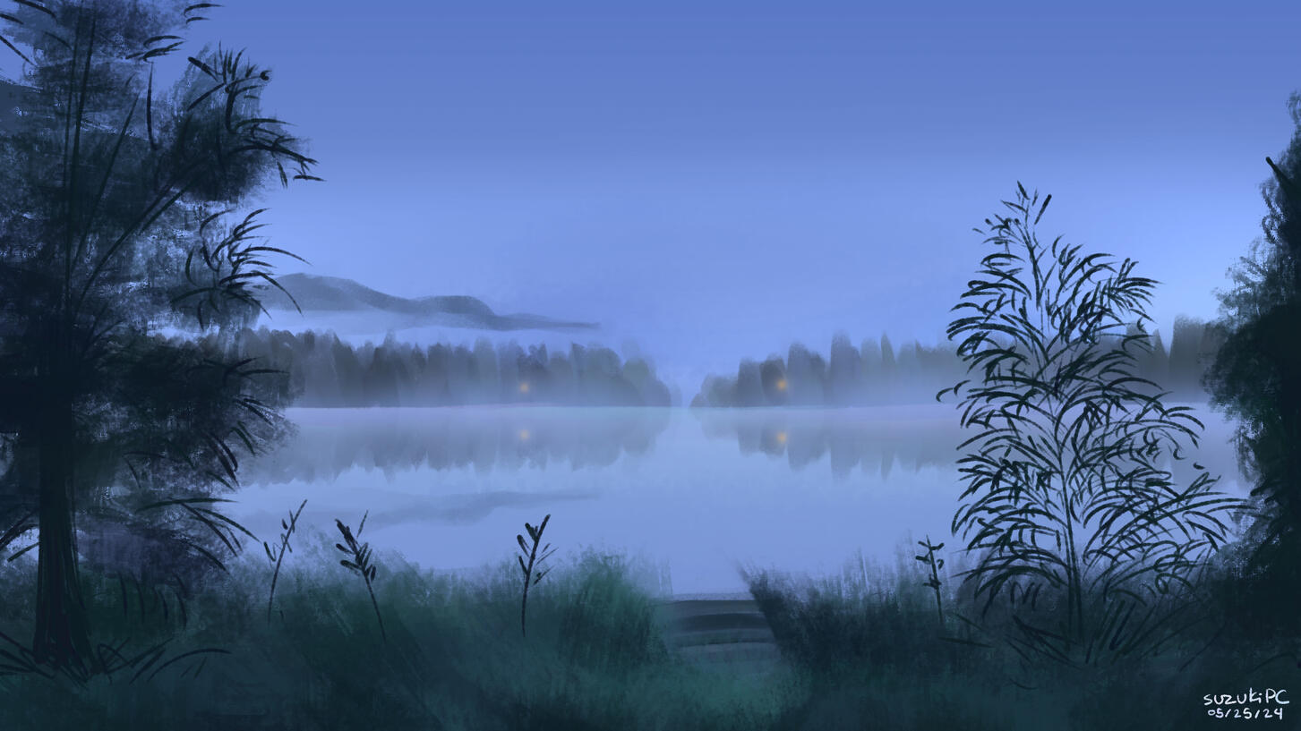 Cabin's Window View