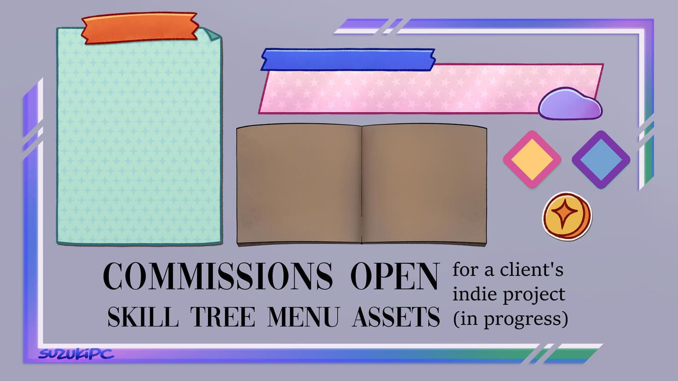 Skill Tree Menu Assets