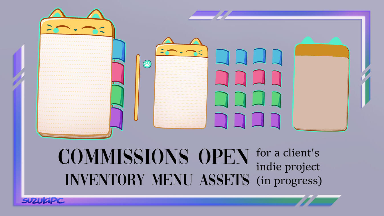 Inventory Menu Assets
